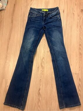 Women's Dark Blue Bootcut Jeans